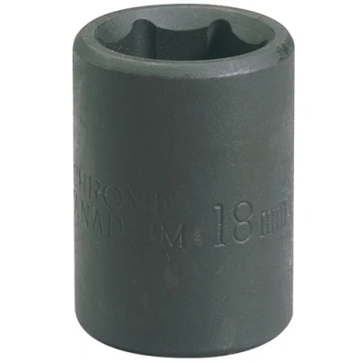 Image of Draper Impact Socket, 1/2&quot; Sq. Dr., 18mm (Sold Loose)