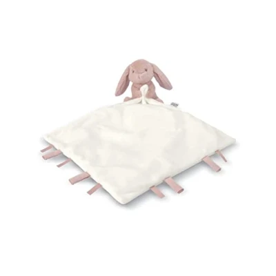 Image of Mamas &amp; Papas Baby/Toddler Super Soft Comforter, Pink Bunny