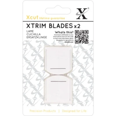 Image of Xcut 13&quot; Xtrim Replacement Straight Blades 2 Pieces For Rotary Paper Trimmer Cutter, Craft, Craft