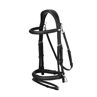 Image of LeMieux Kudos Work Bridle Black Extra Full