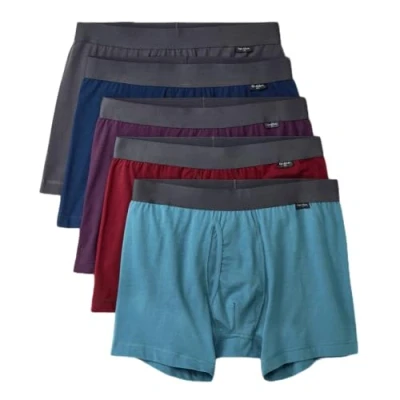 Image of Goodfellow &amp; Co Men&#039;s Boxer Briefs 5pk , Plum Purple/Burgundy/Teal Blue, M