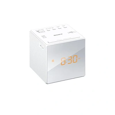 Image of Sony ICF C1 FM/AM Clock Radio White