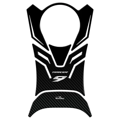 Image of Resin Bike Motorcycle 3D Stickers Compatible with Yamaha Tracer 9 2023 2022. Tank Protector Protection from Bumps and Scratches. Gadget Moto