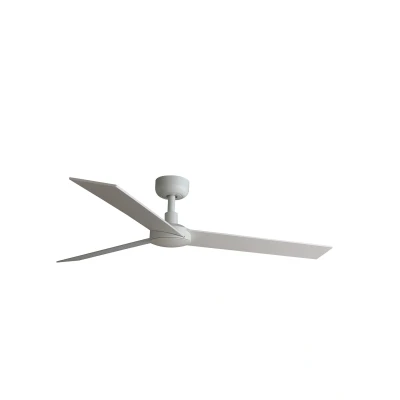Image of Rudder Large 3 Blade Ceiling Fan Matt White Wiz Smart System