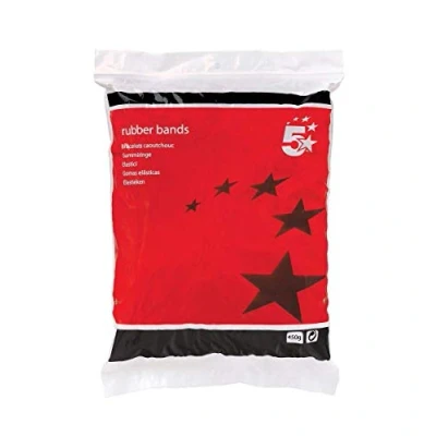 Image of 3XOffice Rubber Bands No.38 Each 152x3mm Approx 240 [Bag 0.450kg]