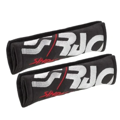 Image of Simoni Racing CC3/N Universal Seat Belt Protectors, Black
