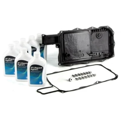Image of 24118632189, 8632189 Parts Kit, automatic transmission oil change ZF GETRIEBE 1102.298.019 contains complete kit BMW: 3 Saloon, Saloon