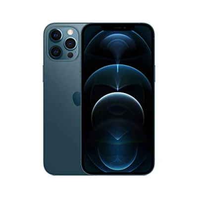 Image of Apple iPhone 12 Pro Max, 128GB, Pacific Blue (Renewed)