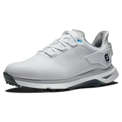 Image of FootJoy Men&#039;s Pro/SLX Golf Shoe, White/White/Grey, 7 UK