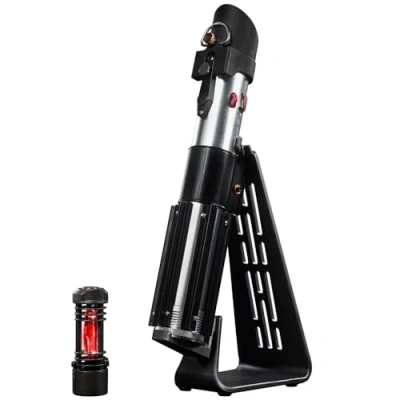 Image of Star Wars The Black Series Darth Vader Force FX Elite Lightsaber Collectible with Advanced LED and Sound Effects