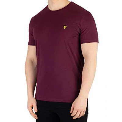Image of Lyle and Scott T Shirt Burgundy size M