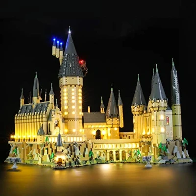Image of BRIKSMAX Led Lighting Kit for Lego Harry Potter Hogwart&#039;s Castle,Compatible with 71043 Building Blocks Model Not Include the Set