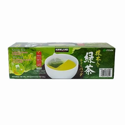 Image of Kirkland Signature Green Tea, Matcha Blend, 100 bags