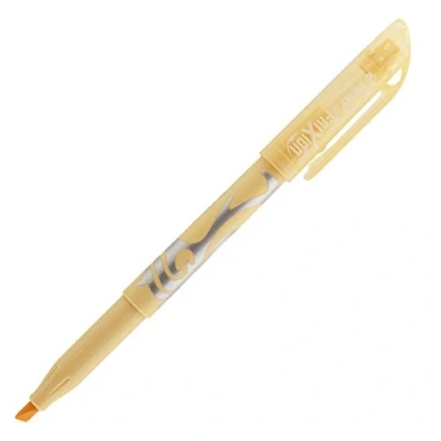 Image of PILOT Frixion Light Soft Highlighters 3.8 mm Bevelled Tip Pastel Orange Pack of 3