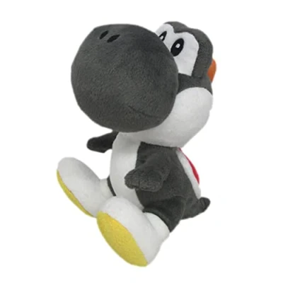 Image of Little Buddy 1392 Yoshi Plush, Black, 7 Inches