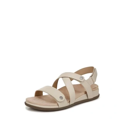 Image of Vionic Women&#039;s Sandals Cypress Shoes with Arch Support Beige UK 3.5 Wide Fit
