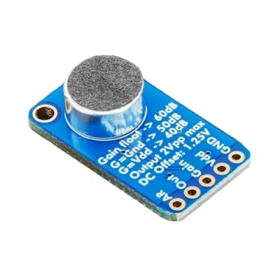 Image of Adafruit Electret Microphone Amplifier MAX9814 with Auto Gain Control [ADA1713]