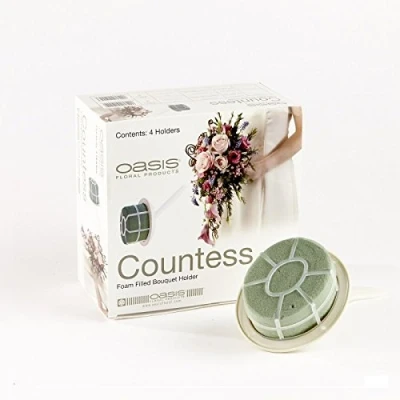 Image of 4 Oasis Dry Foam Countless Bouquet Holder (4340)