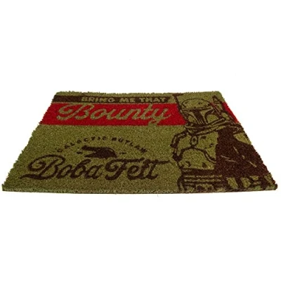 Image of Star Wars Door Mat (Bring Me That Bounty Design) Coir Doormat, Outside and Inside 40cm x 60cm, Gifts for Men Women Official Merchandise