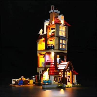 Image of Bricklight (SET NOT INCLUDED) Led Light kit for LEGO Harry Potter Attack on the Burrow 75980 (Only Kit)