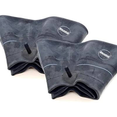 Image of BlackRing 2x Inner Tubes 18x8.50 8 TR13 Straight Valve Ride On Lawn Mower Garden Tractor 18x850x8