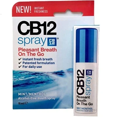 Image of 2 x CB12 Spray 15 ml for Fresh Breath Without Alcohol