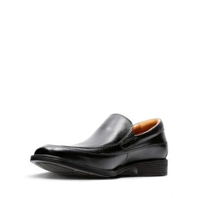 Image of Clarks Men&#039;s Tilden Free Loafers, Black Leather, 13 UK