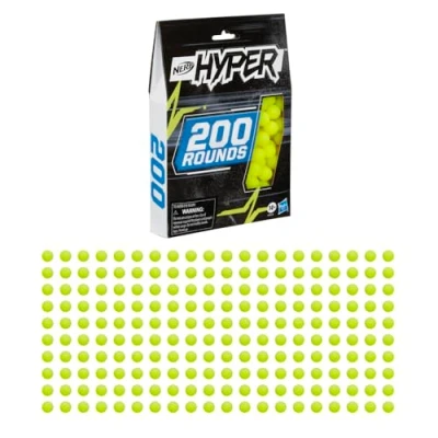 Image of NERF Hyper 200 Round Refill Includes Rounds, for Use Blasters, Stock Up Games
