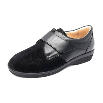 Image of Ganter Women&#039;s Sensitiv Inge i Health Care Professional Shoe, Black, 4.5 UK