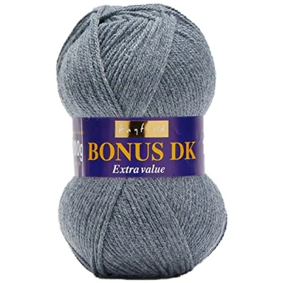 Image of Sirdar Hayfield Bonus DK Double Knitting, Granite Marl (593), 100g
