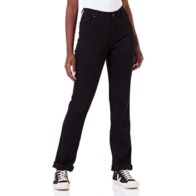 Image of 7 for all mankind Kimmie BAIR Straight leg jeans, Women&#039;s, Size: 30, Black