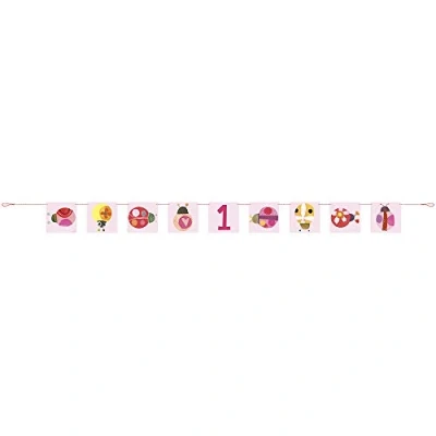 Image of Unique Party 73328 7ft Ladybug 1st Birthday Banner