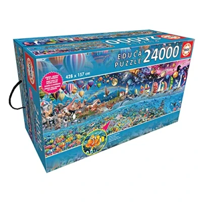 Image of Educa 13434 Life, The Great Challenge 24000 pieces XXL Puzzle