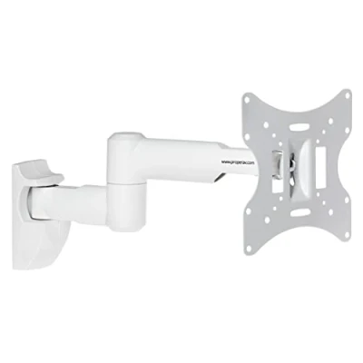 Image of PROPERAV P SWB503AW 1 Tilt &amp; Swivel 23 43&quot; TV Bracket White, White