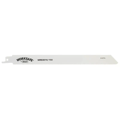 Image of Worksafe Reciprocating Saw Blade Metal 150mm 18tpi, Pack of 5