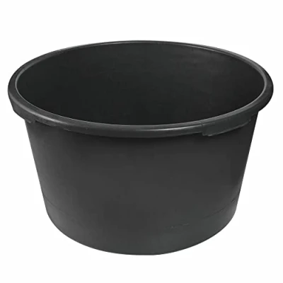 Image of 65L Round Multi Tub Horse Duck Feed Bucket Equine Stable Water Trough Pet