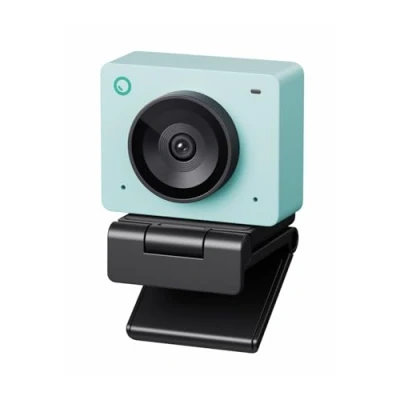 Image of OBSBOT Meet SE 1080P 100FPS Webcam for PC, AI Framing Streaming Camera with 1/2.8&quot; Sensor, Beauty Mode, Gesture Control, DOL HDR, Web Desktop Computer, Laptop, Gaming, Meeting(Aurora Green)