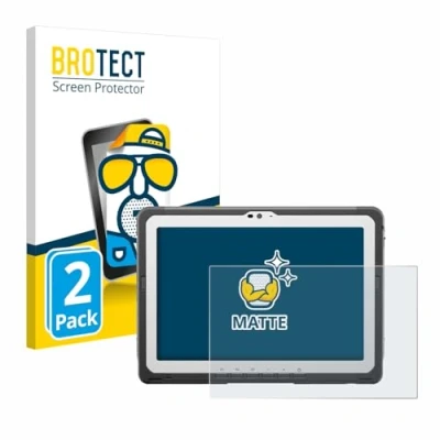 Image of brotect Screen Protector Anti Glare compatible with Panasonic Toughbook FZ A3 (2 Pack) Matte, Fingerprint Protection Film