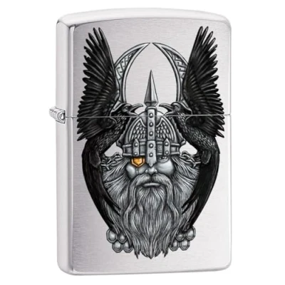 Image of Zippo Lighter, Metal, Silver, Normal
