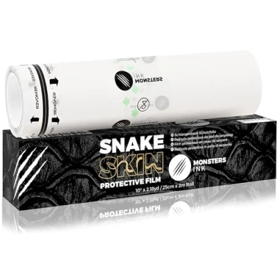 Image of Monsters Ink Matte Second Skin Tattoo Cover Aftercare Bandage, Wrap Film, Skin, Protection Film &amp; Waterproof Dressings (25cm x 2m Roll)