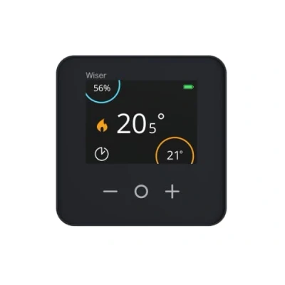 Image of Drayton by Schneider Electric Smart Room Thermostat, Black