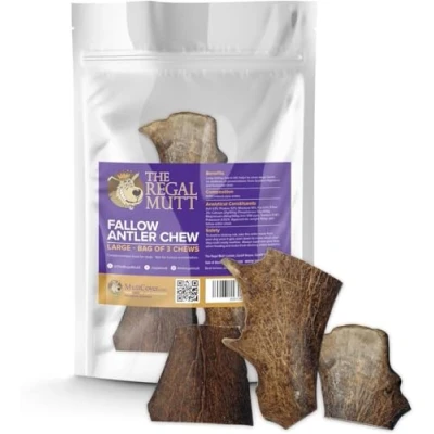 Image of The Regal Mutt Fallow Antler Large Bag of 3