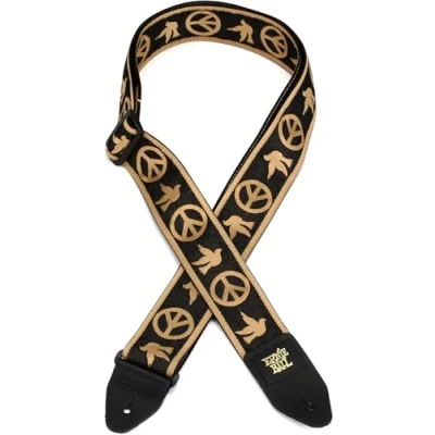 Image of Ernie Ball Peace Love Dove Jacquard Guitar Strap