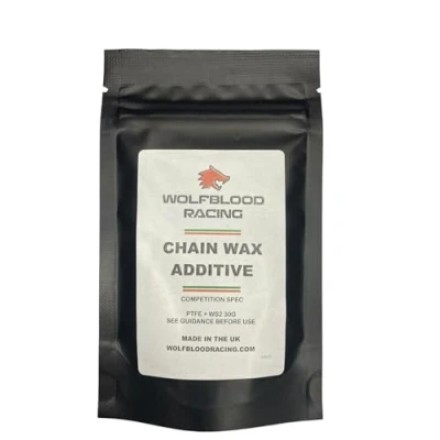 Image of Wolfblood Racing WBR PTFE and WS2 Cycle Chain Wax additive