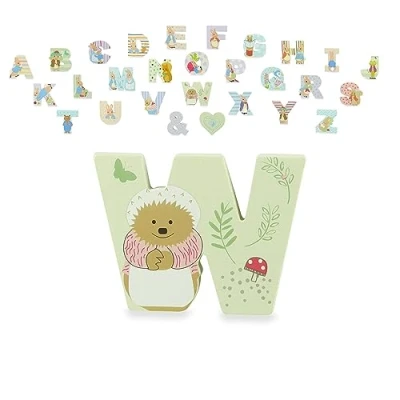 Image of Orange Tree Toys Peter Rabbit Wooden Alphabet Letter W