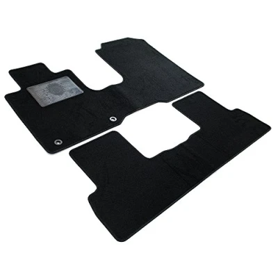 Image of MDM SP 1303 Velour Car Mats for Honda CR V III 2007 to 2012 Black