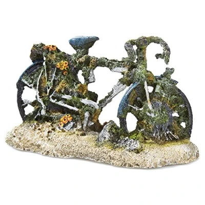 Image of CLASSIC Bicycle Wreckage Aquarium Ornament