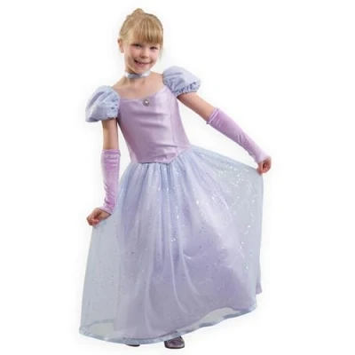 Image of PRETEND TO BEE Cinderella Fairytale Princess Fancy Dress Costume for Kids, 3 4 Years