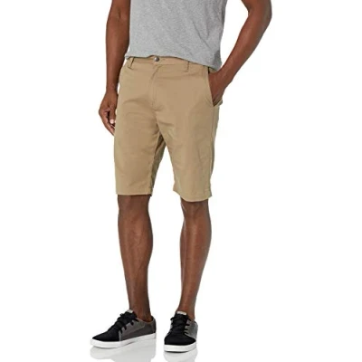 Image of Volcom Men&#039;s Vmonty Stretch 22 Shorts, Khaki, 36