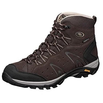 Image of Brütting Unisex Mount Bona High Cross Country Running Shoe, Brown/Beige, 8 UK